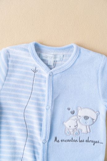 Imagen de Pijama + Doudou terciopelo (9M-24M)
