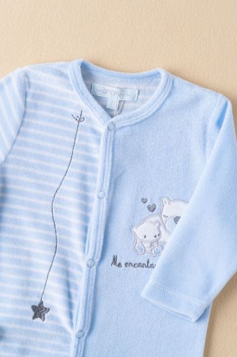 Imagen de Pijama + Doudou terciopelo (9M-24M)
